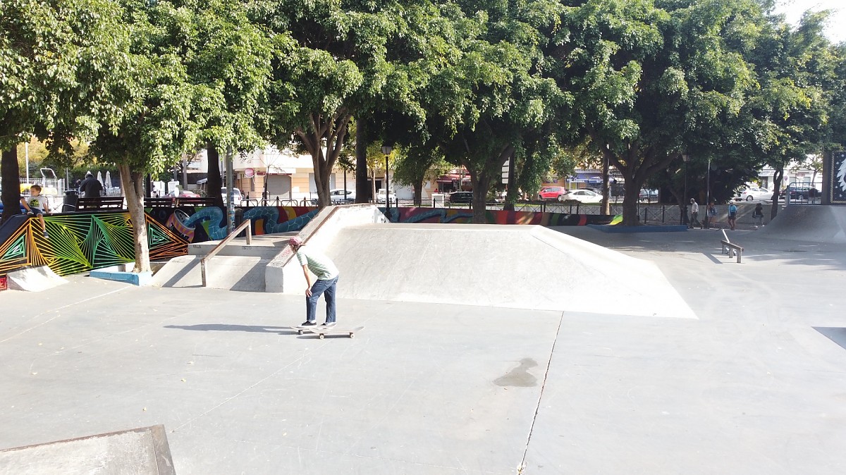 Monopatines skatepark